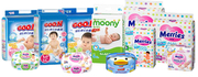 Baby diapers / nappies from Japan