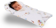 Buy Soft Touch Cotton Rich Baby Swaddle Blanket with Padded Pillow