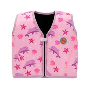 Shop Sun Protective Pink Colour Kids Swim Jacket | Swimbubs